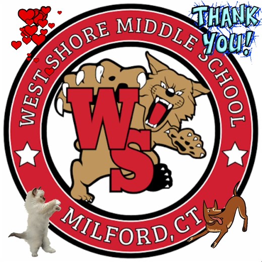 👏👏👏 A HUGE THANK YOU TO: 👏👏👏 WEST SHORE MIDDLE SCHOOL!!! 👏👏👏 They donated over $700 to us!!!!! 👏👏👏 That is a BIG donation and we are BEYOND THRILLED!!!! 👏👏👏 THANK YOU WEST SHORE FIR ALWAYS SUPPORTING US!!! 👏👏👏 | Friends of Milford CT Animal Control