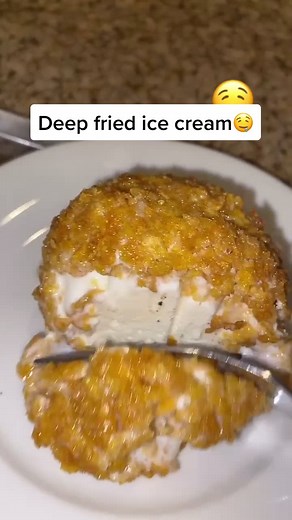 Delicious Deep Fried Ice Cream with Flake | Try This Easy and Yummy Recipe!
