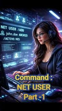 Create Users using Net User Command