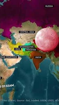 "Why Does the Moon Turn Red? 🌕🔴 The Science Behind the Red Moon"