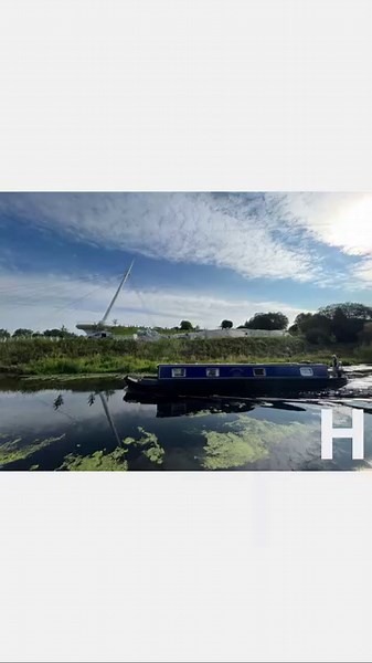 12 reactions | Rising from the deep at Stockingfield Bridge a mythical creature will sleep #canalmagic  #canals #glasgow #scuplture #art #mythical #creatures #landscape #scotland #folklore #reveal #engineering Make it Glasgow Glasgow City Council Sustrans Transport Scotland Mackenzie Construction Scott Associates Sculpture & Design Ltd | Scottish Canals | Facebook