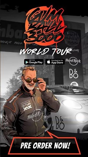 GUMBALL 3000: WORLD TOUR Pre Order with Maximillion Cooper #gumball3000