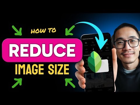 How to REDUCE IMAGE SIZE in Snapseed (Step by Step) 2025