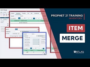 How to Merge Inventory Items in IMI | Prophet 21 Training