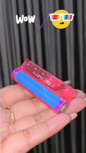 Eraser in Shape of Scale ✏️ | Unique Stationery Find #shorts