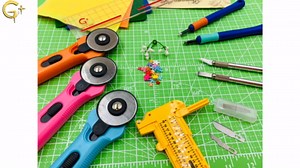 G+ A1 23 x 35 Self-Healing Crafting Cutting Mat Double-Sided, Non Slip, Durable, 5-Ply Cutting Board for Sewing and Quilting Perfect for Art&Craft Projects (Made in Taiwan) Prime Member get extra off