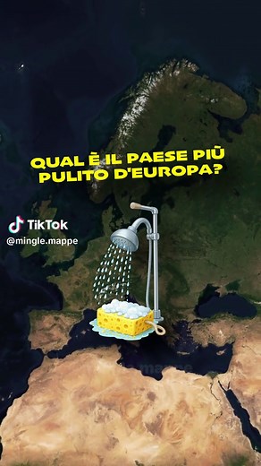 Qual è il paese più pulito d’Europa? 🚿 #doccia #igiene #statistiche #abitudini culture 🧠 Perché queste differenze? 🔹Clima: nei Paesi più caldi (come quelli mediterranei) la sudorazione è più comune, e la doccia quotidiana viene percepita come più necessaria. 🔹Cultura: abitudini, norme sociali e valore attribuito all’igiene personale variano molto da paese a paese. 🔹Percezione della pulizia: in alcune culture far la doccia ogni giorno è la norma; in altre si privilegia un approccio meno freq