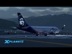 Embraer 175 - Alaska Airlines | Juneau [PAJN] - Nome [PAOM] | X-Plane 12 | Full Flight