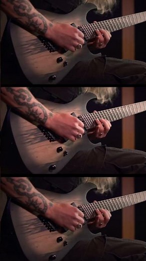 Trying the new 7 strings from Cort! The KX507 Multi-scale in Pale Moon finish ✨🧛‍♀️