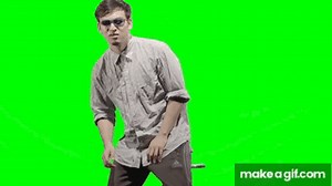*sits* "Welcome" - Filthy Frank - Green Screen on Make a GIF