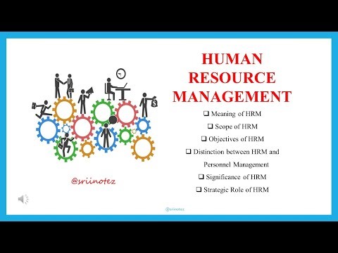 Human Resource Management (HRM) Explained Fully #humanresourcemanagement #humanresource #hrnote #mba