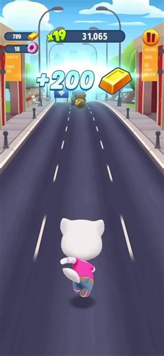 汤姆猫跑酷纯享版#汤姆猫跑酷 #每日游戏小技巧 #每日游戏更新