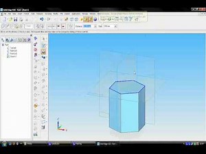 Hexagonal Protrusion - Solid Edge