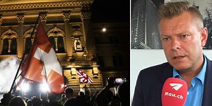 Sicherheitsdirektor Reto Nause verurteilt Gewalt an Corona-Demo | Nau.ch