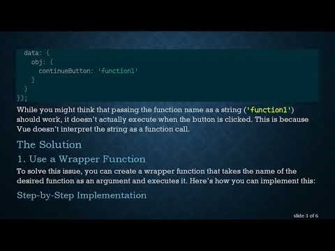 How to Dynamically Change a Click Event Function in Vue.js
