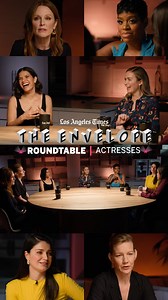 Introducing The L.A. Times Envelope Actresses Roundtable panel. Watch now: https://www.youtube.com/watch?v=bhdoawJewd0 Our panelists: America Ferrera ("Barbie"), Fantasia Barrino (“The Color Purple”), Julianne Moore (“May December"), Emily Blunt (“Oppenheimer"), Eve Hewson (“Flora and Son,”) and Sandra Hüller (“Anatomy of a Fall," “The Zone of Interest"). The actresses shared their fears about artificial intelligence impacting the industry, what they love — and hate — about their jobs and which 