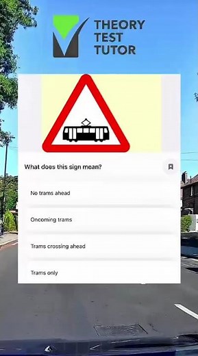 EASIEST Triangle Shape Sign Theory Test UK DVSA