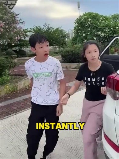 Wait… The car Was Moving by Itself! 😱😂