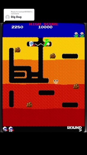 Dig Dug (1982) - Classic Arcade Game Review