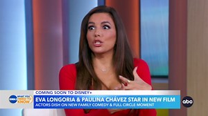 Eva Longoria, Paulina Chavez talk new Disney+ show