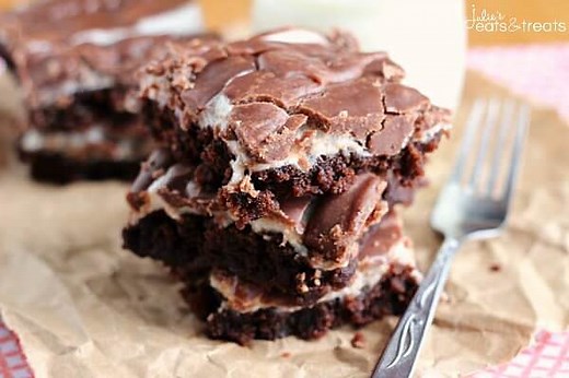 Fudgy Marshmallow Brownies