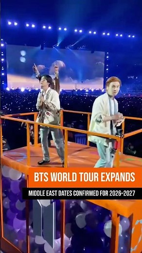 BTS World Tour 2026–2027: Middle East Dates Planned | What We Know