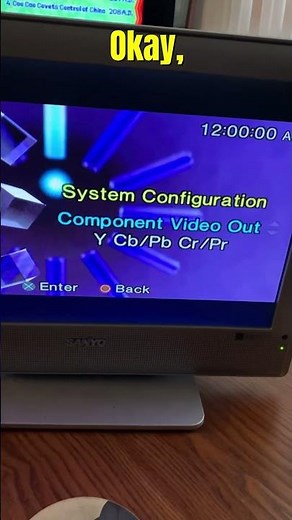 How to make your ps2 recognize component cables