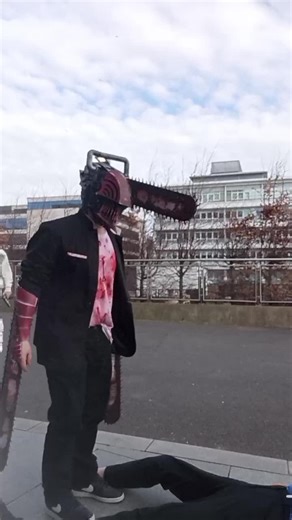 NUTS OR NOTHING #CSM #Chainsawman #cosplay #dcc #funny
