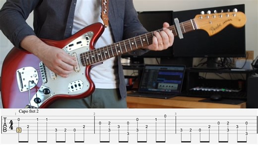 [电吉他谱] The Smiths - Back To The Old House (Guitar cover)