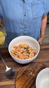 Southern Pickled Shrimp Recipe https://www.missinthekitchen.com/pickled-shrimp/ | Miss in the Kitchen