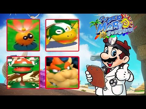 Super Mario Sunshine: All Enemies
