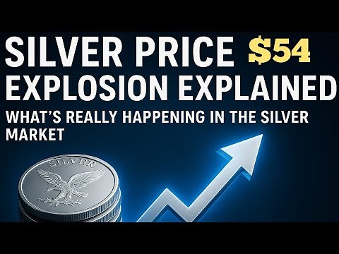 $54 Silver Price Explosion Explained — What’s Really Happening in the Silver Market