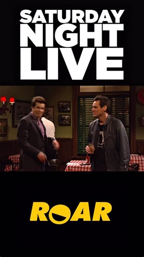 When Jim Carrey hits the SNL stage, anything can happen and usually does 🤪 Absolute comedy legend at work. Watch Saturday Night Live weeknights at 7/6c on ROAR. | Watch Roar
