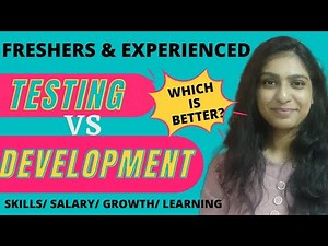 *Automation Tester vs Developer* Which is better? TAMIL🤑skills/salary💯which IT job to choose 🤯