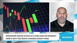 Opendoor (OPEN) Stock Is Flying High On Monday: Here's Why Fed News Changes Everything