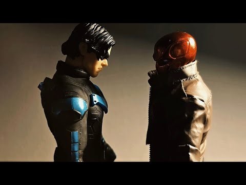 RED HOOD VS NIGHTWING STOP MOTION ANIMATION FILM