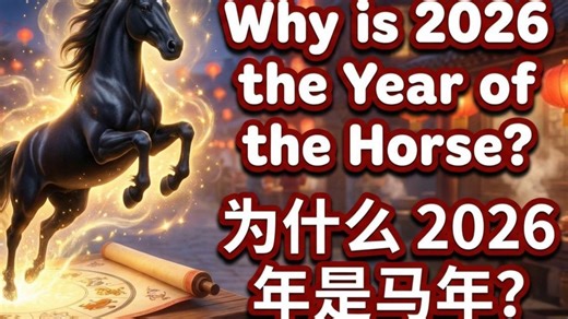 Why is 2026 the Year of the Horse? | Long Long Tales | Chinese Cultural Cartoon