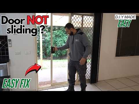 Make Your Sliding Door GLIDE LIKE NEW in Minutes