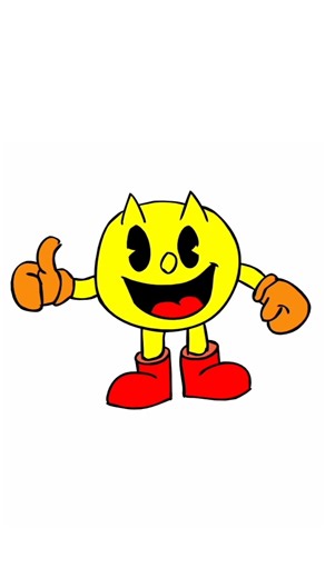 🟡 Drawing Pac-Man | Classic Arcade Art 👻 #Shorts