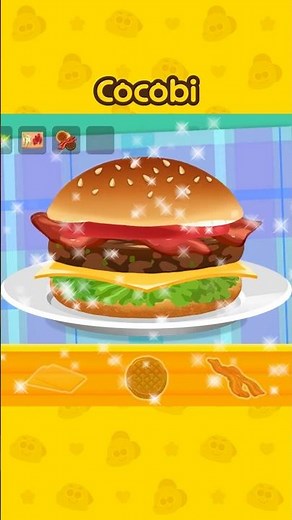 Who wants a bite? 🍔 Tasting my secret burger recipe! 🤫 | Cocobi