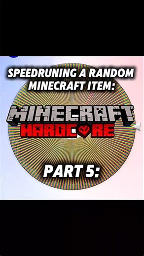 😂Speedrunning a Random Minecraft Item| part:5 #Minecraft #minecraftmemes #gaming #fyp #speedrun