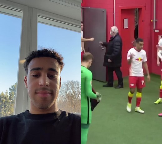Tyler Adams Football Duet Reaction - RB Leipzig