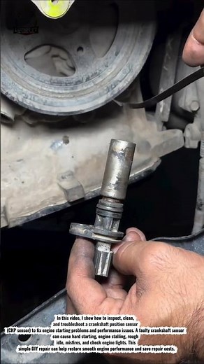How to Clean & Test a Crankshaft Position Sensor | DIY Engine Repair
