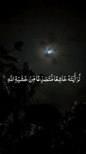 لَوْ أَنزَلْنَا هَٰذَا الْقُرْآنَ#اكسبلور #قرآن #راحة_نفسية