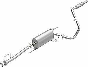 BRExhaust Replacement Exhaust System Kit 106-0076: Compatible with 2005-2009 Toyota 4Runner, 2010-2017 Lexus GX460 4.6L/4.7L