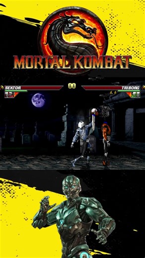Mortal Kombat - Triborg Fatality #mortalkombat #arcade #retrogaming