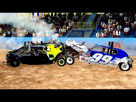 BeamNG Demolition Derby (Fullsize Old Iron Limited Weld)