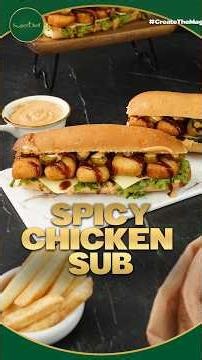 Spicy Chicken Sub Recipe with K&N's Blazin Bars | SuperChef