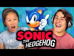 GOTTA' GO FAST!!! - SONIC THE HEDGEHOG (SEGA GENESIS) (Teens React: Retro Gaming)