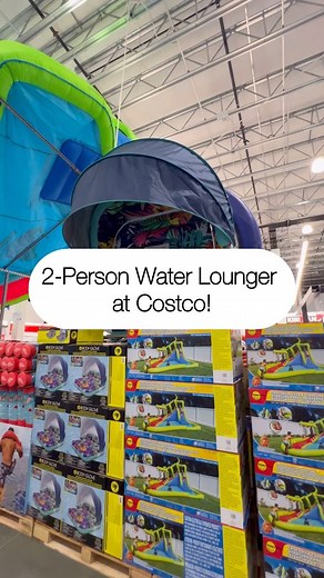 2.1M views · 7.5K reactions | ☀️ Relaxing  2-person pool lounger at Costco! | Costcohotfinds | Facebook